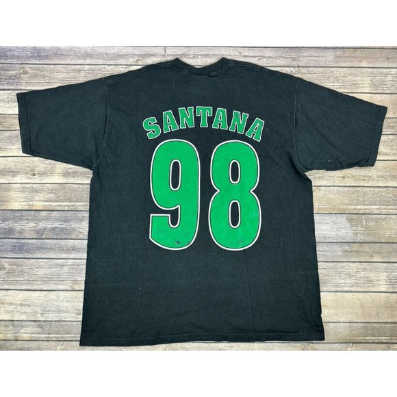 Vintage Carlos Santana Pro Player T-shirt Mens Size XL Black Short Sleeve - Picture 8 of 13